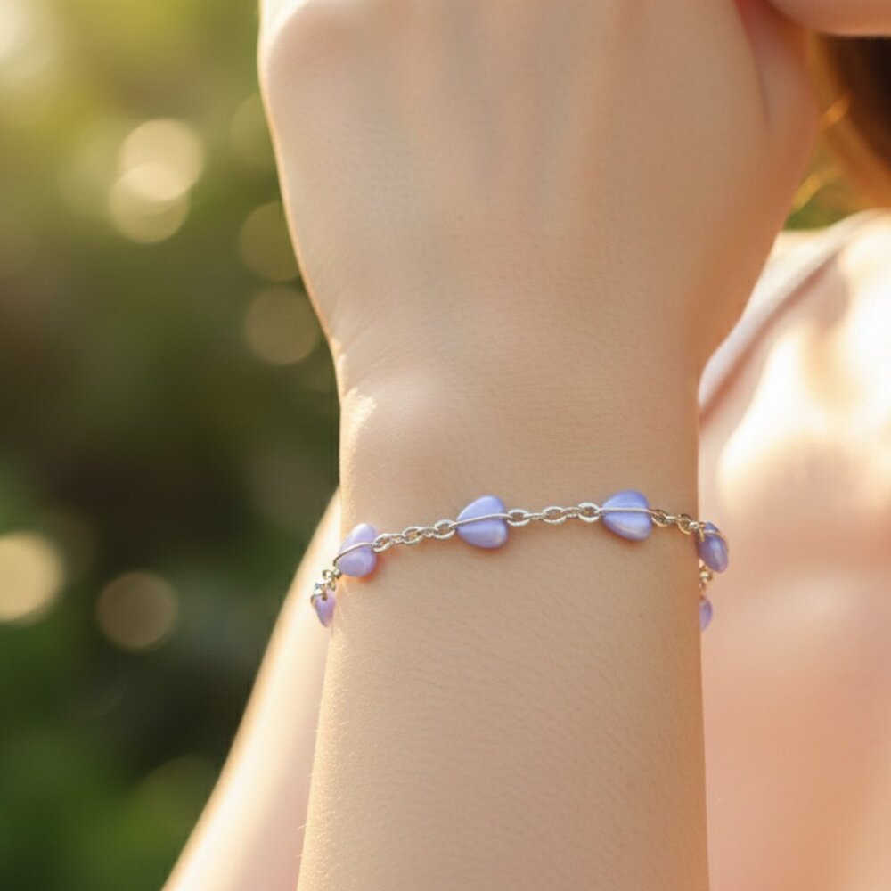 "Trendy Handmade Bracelet – A Stylish Gift for Women & Girls, MAR091185
